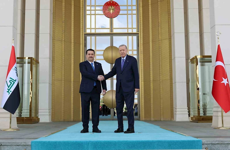Cumhurbaşkanı Erdoğan, Irak Başbakanı Sudani’yi resmi törenle karşıladı
