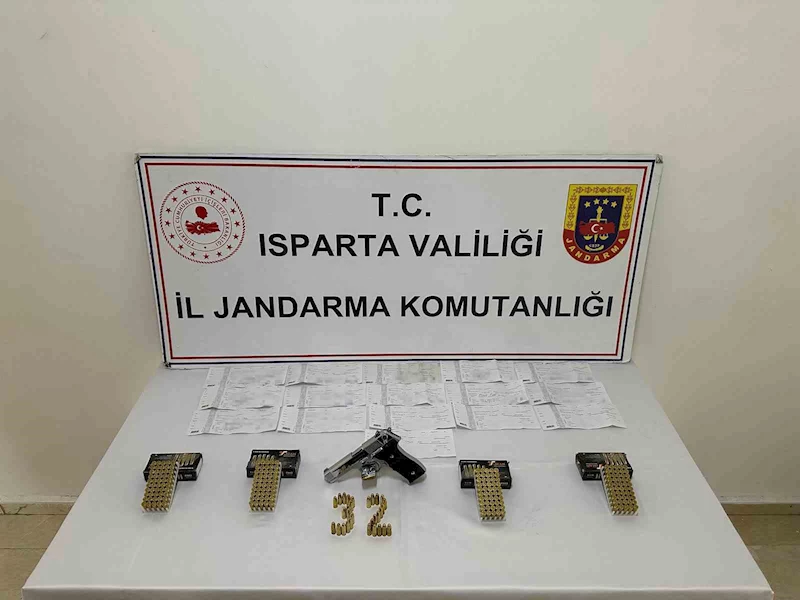 Isparta’da tefecilik operasyonu

