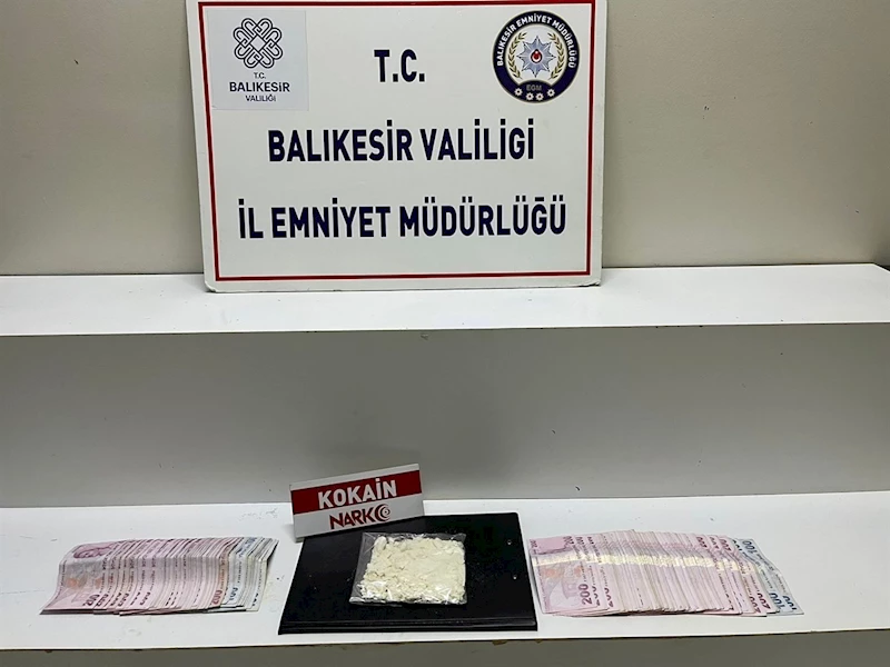 Balıkesir’de uyuşturucu operasyonunda 1 tutuklama
