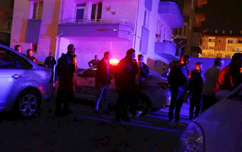 Polisi arayıp, 