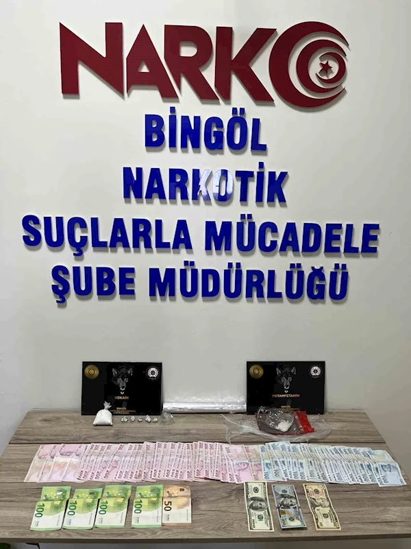 Bingöl’de uyuşturucu operasyonu: 1 kişi tutuklandı

