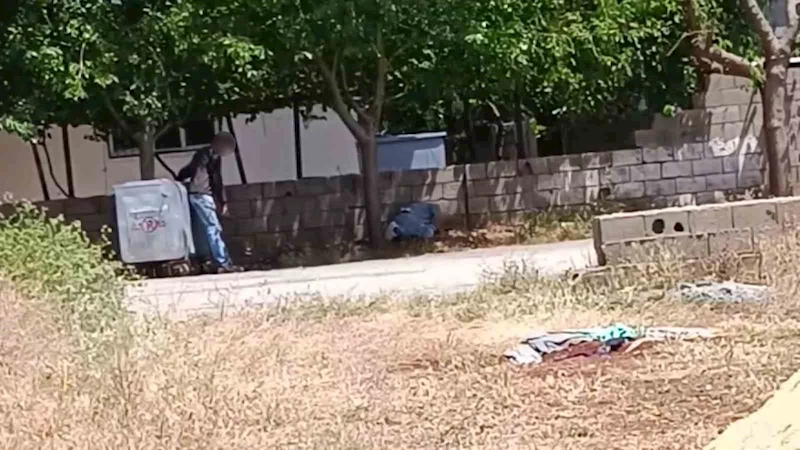 Cadde ortasına yığılıp kaldılar
