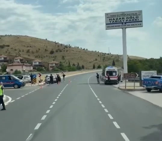 Elazığ’da trafik kazası: 3 yaralı
