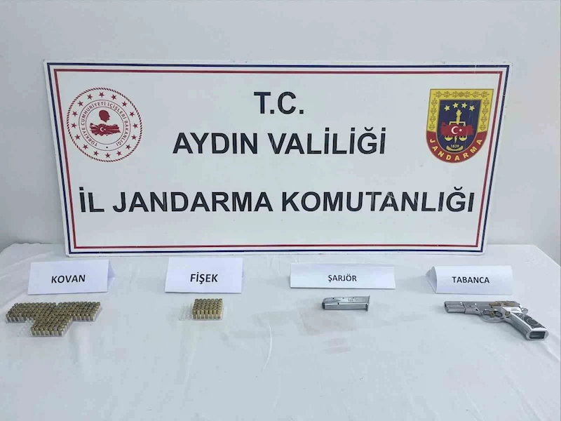 Silahla ateş eden şüpheli jandarma tarafından yakalandı
