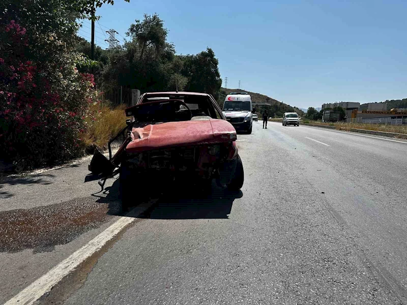 Milas’ta trafik kazası: 1 yaralı
