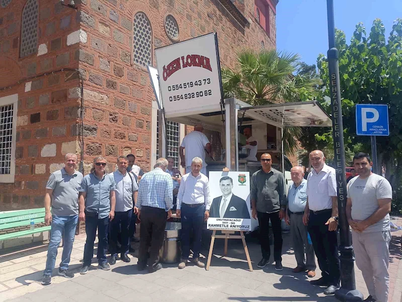 Şehit ve gazi ailelerinden Başkan Zeyrek için lokma hayrı
