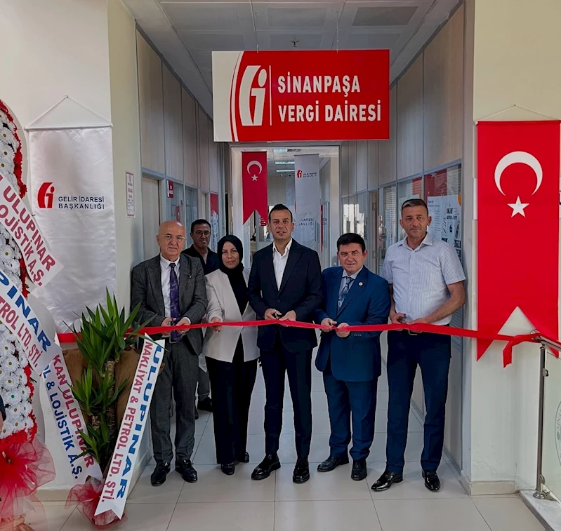 Sinanpaşa Vergi Dairesi hizmete açıldı
