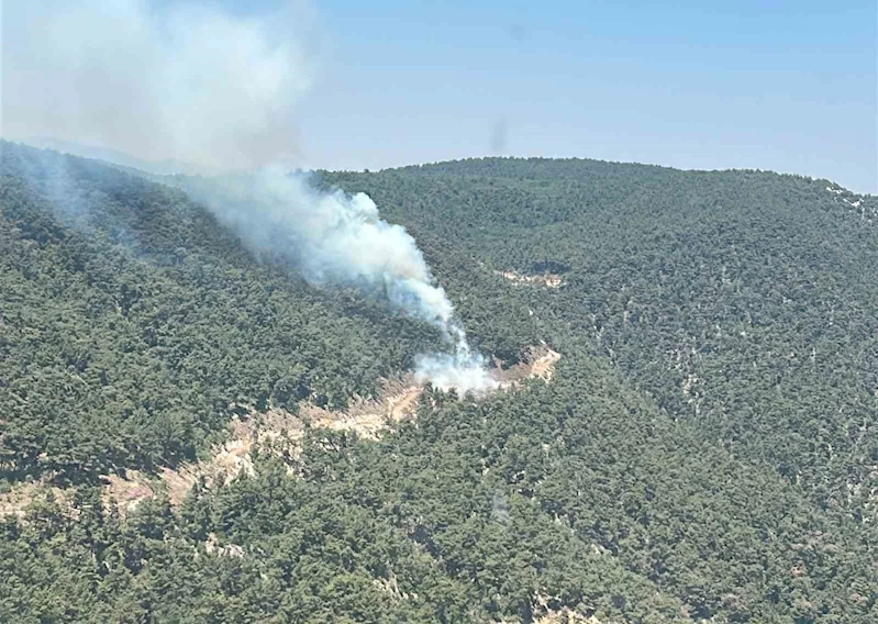 Ekipler orman yangını için seferber oldu
