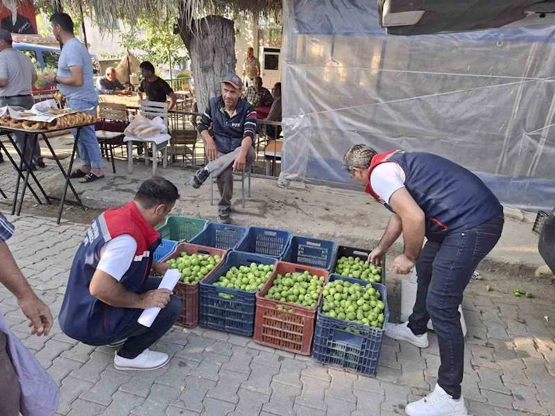 Kuyucak İlek Pazarı’nda denetim ve bilgilendirme
