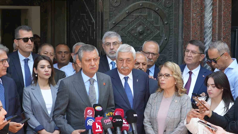 CHP Başkanı Özel’den TESK ziyareti
