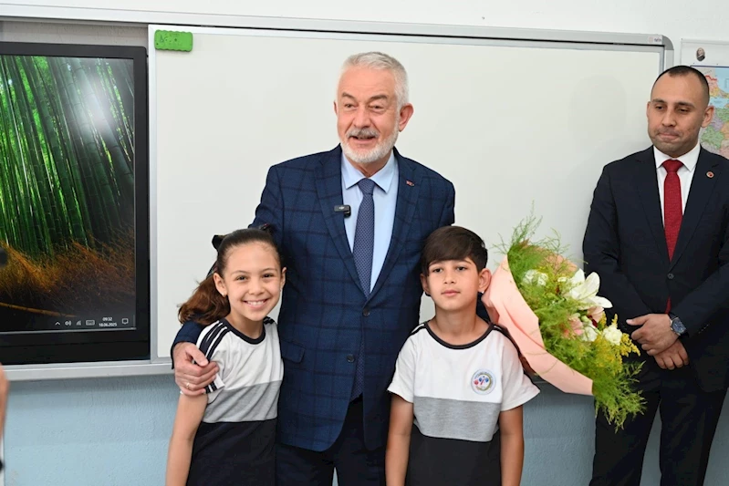 Minik yürekler davet etti, Başkan Başdeğirmen öğrencilerle buluştu
