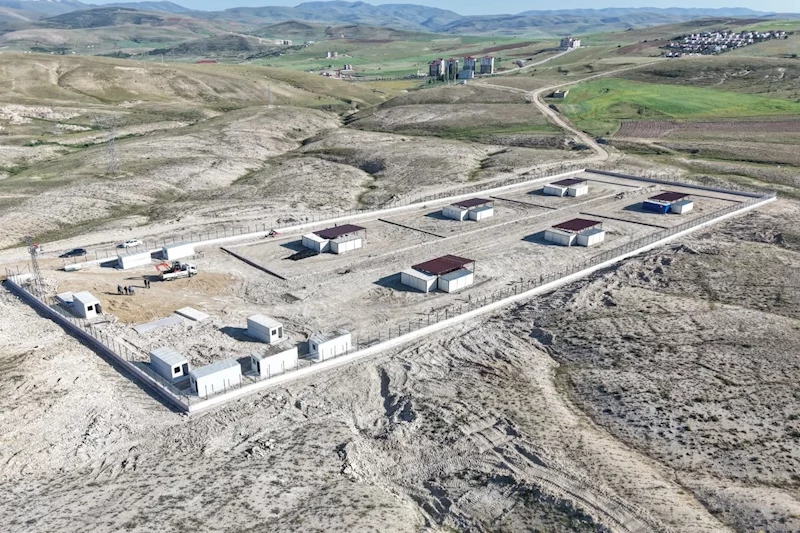 Hayvan Bakım Evi ve Doğal Yaşam Alanı inşaatında sona gelindi
