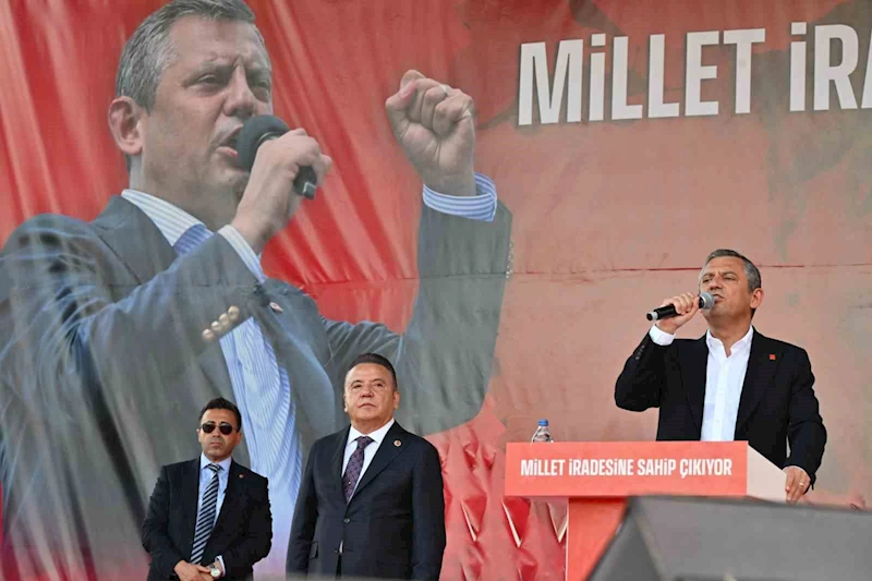 CHP Genel Başkanı Özel: 