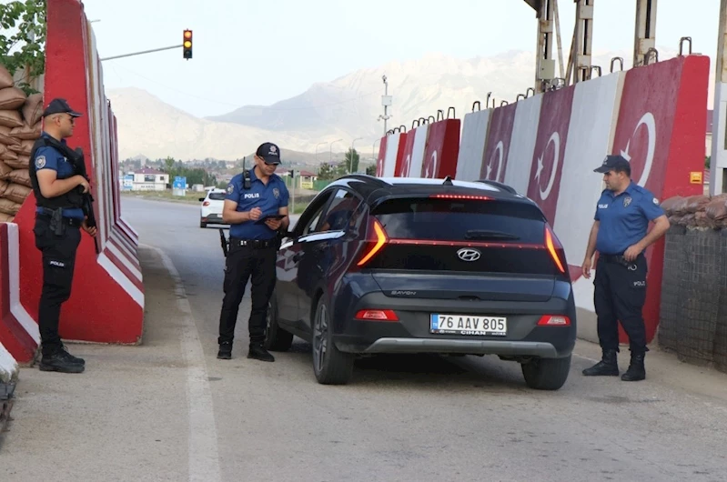 Doğubayazıt’ta bayram öncesi trafik denetimi

