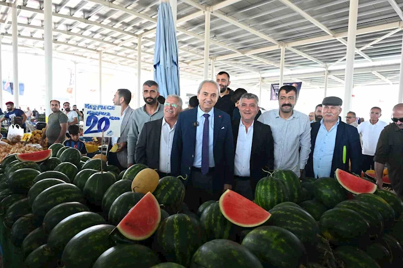 Çankaya Mahallesinin ilk kapalı pazarı hizmete açıldı
