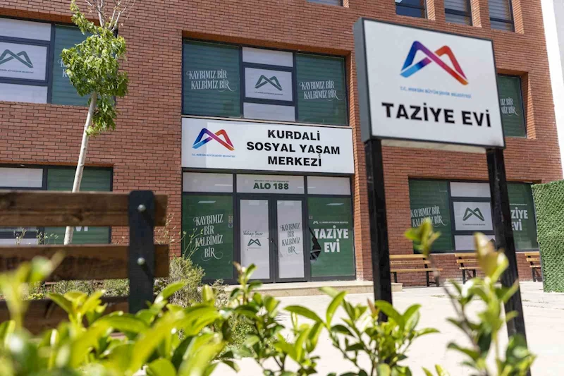Mersin Büyükşehir Belediyesinden vatandaşlara cenaze ve taziye hizmeti

