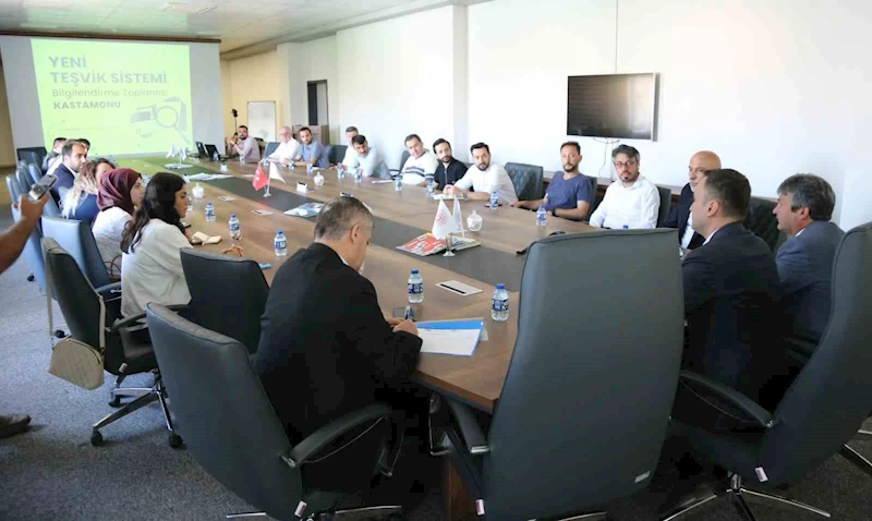 Kastamonu’da yatırımcılara, Yeni Teşvik Sistemi anlatıldı
