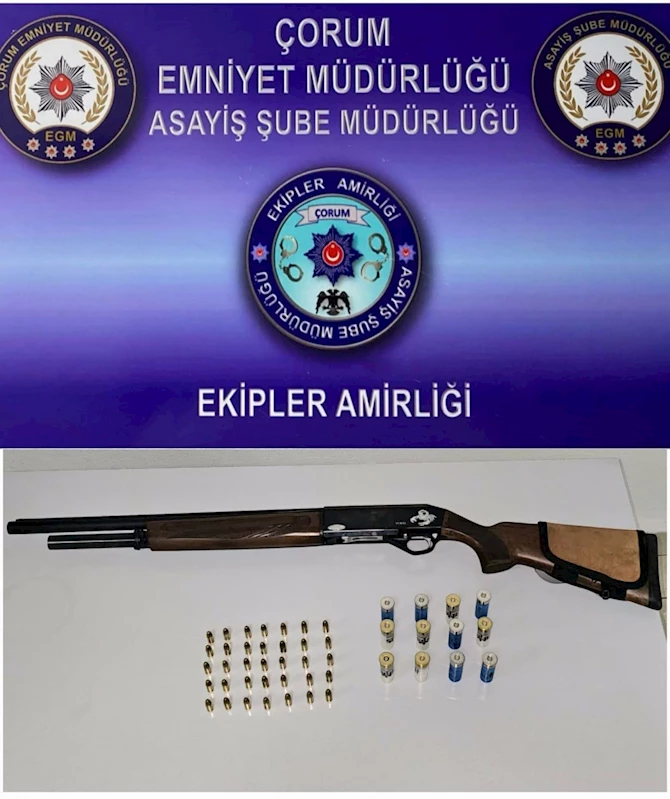 Çorum’da aranan 4 şahıs yakalandı

