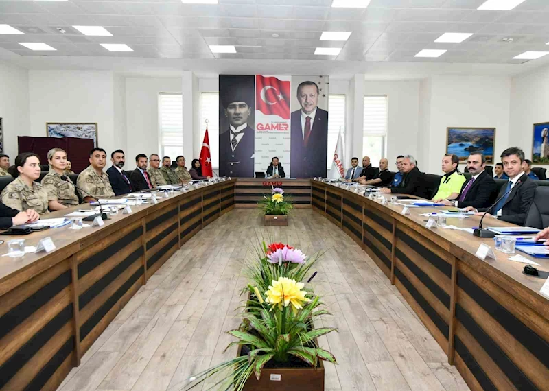 Tunceli’de asayiş ve güvenlik toplantısı
