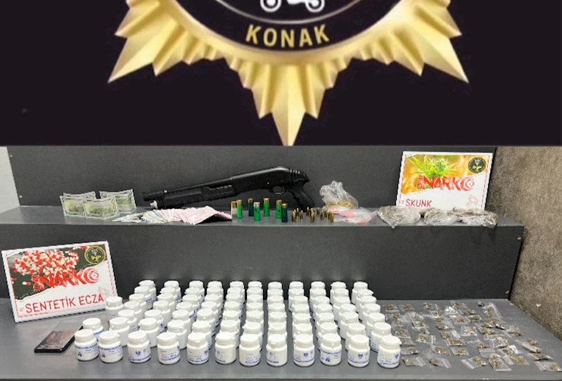 Konak’ta uyuşturucu tacirlerine geçit yok: 13 tutuklama
