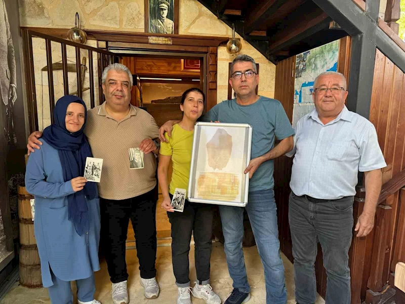 Restorasyon sırasında briketin içinden çıkan asker mektubu duygulandırdı

