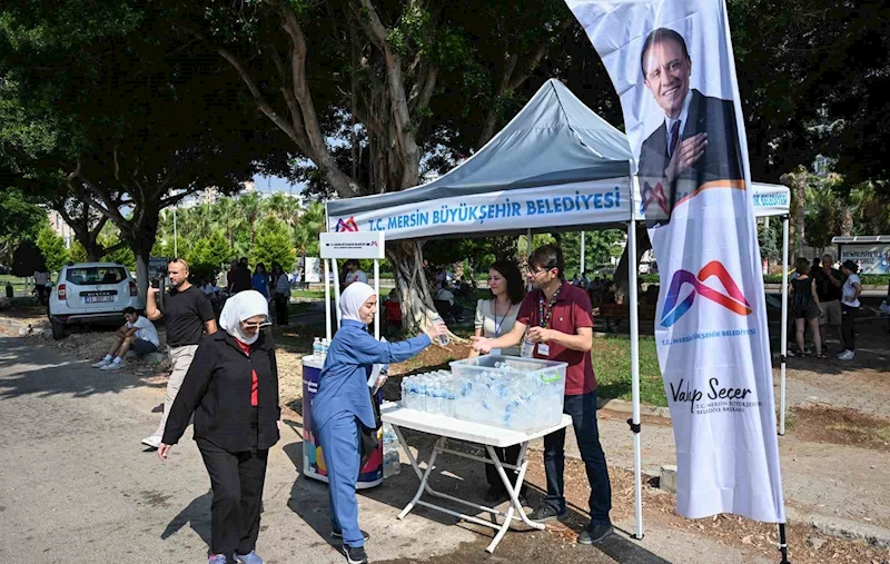 Mersin Büyükşehir Belediyesi YKS heyecanına ortak oldu

