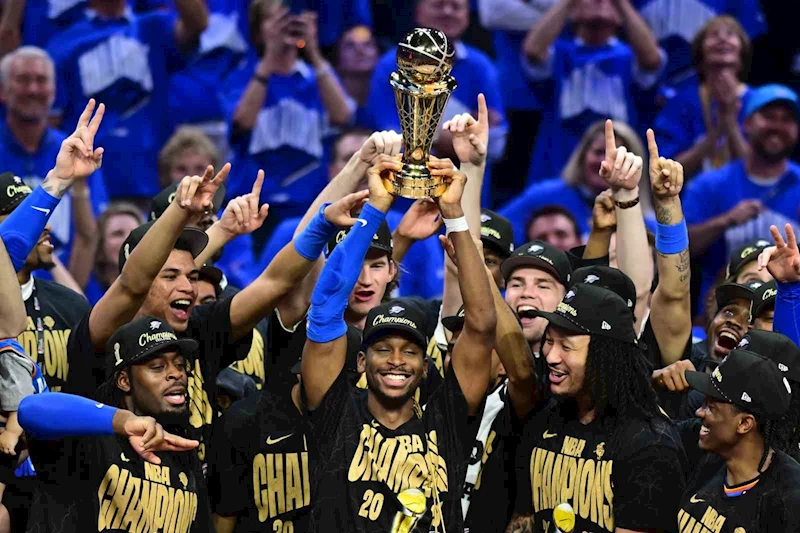NBA’de şampiyon Oklahoma City Thunder
