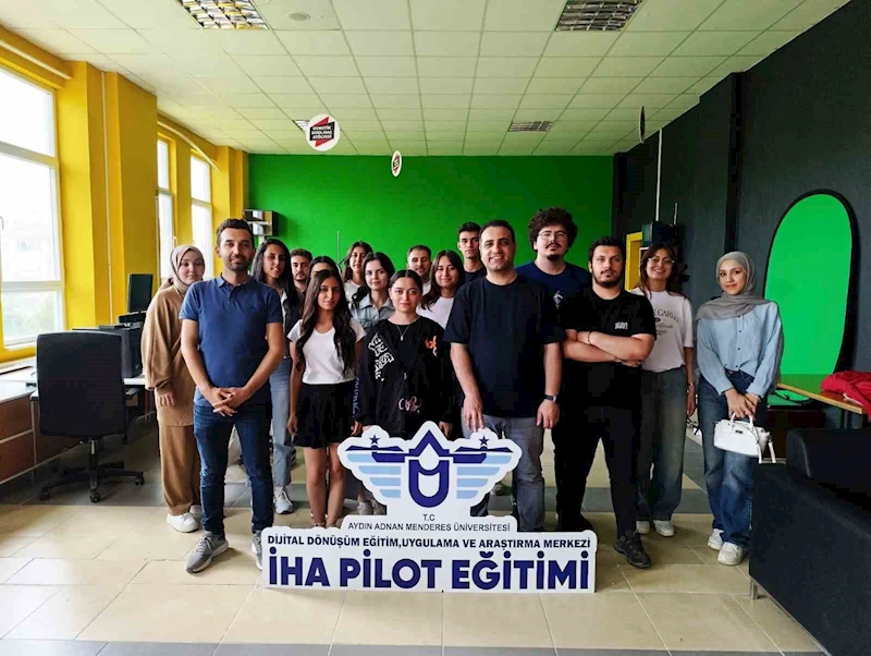 Aydın’da Ticari İHA Pilotları mezun oldu
