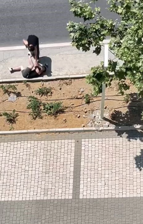 Küçükçekmece’de dehşet veren anlar
