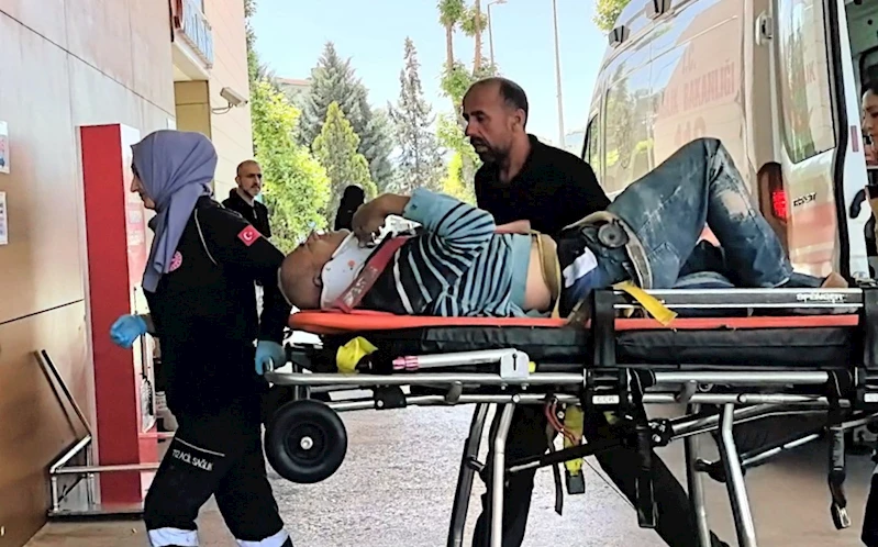 İnşaatın 2. katından düşen işçi ağır yaralandı, çocuklarını sayıkladı
