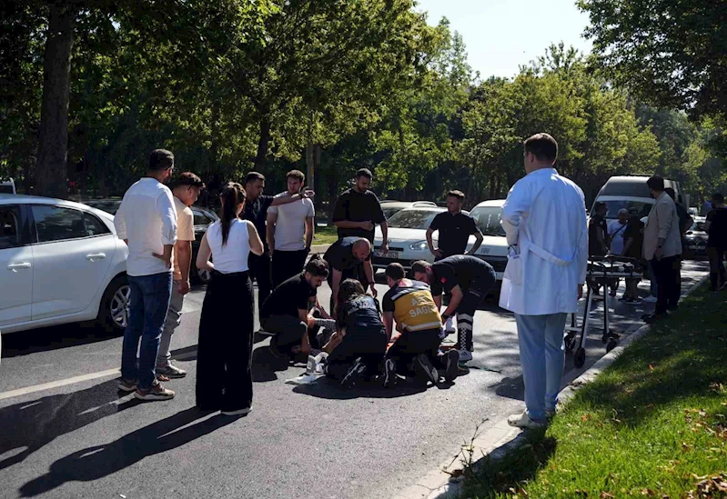Bakırköy Sahil Yolu’nda yaşlı adama araç çarptı

