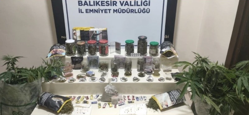 Bandırma’da uyuşturucu operasyonu
