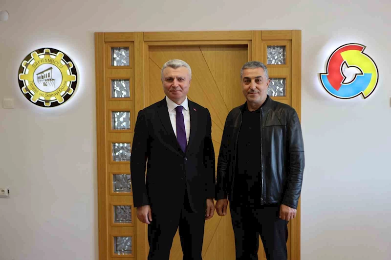 Kaymakam Yazıcı’dan Safranbolu TSO’ya veda ziyareti
