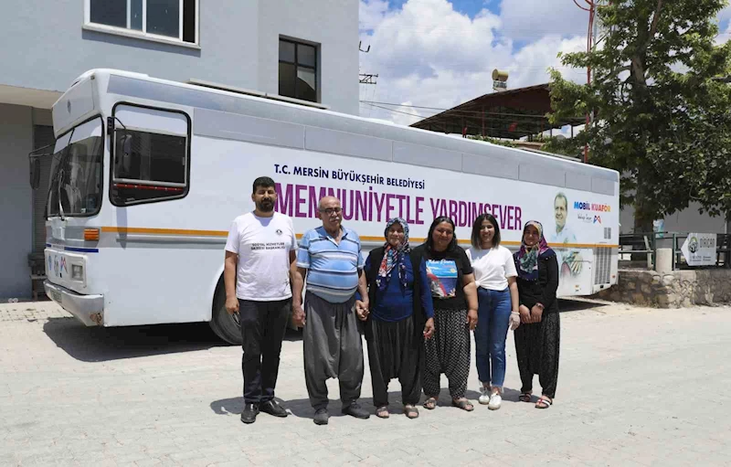 Mersin’de kırsal mahallelere ücretsiz bayram tıraşı hizmeti
