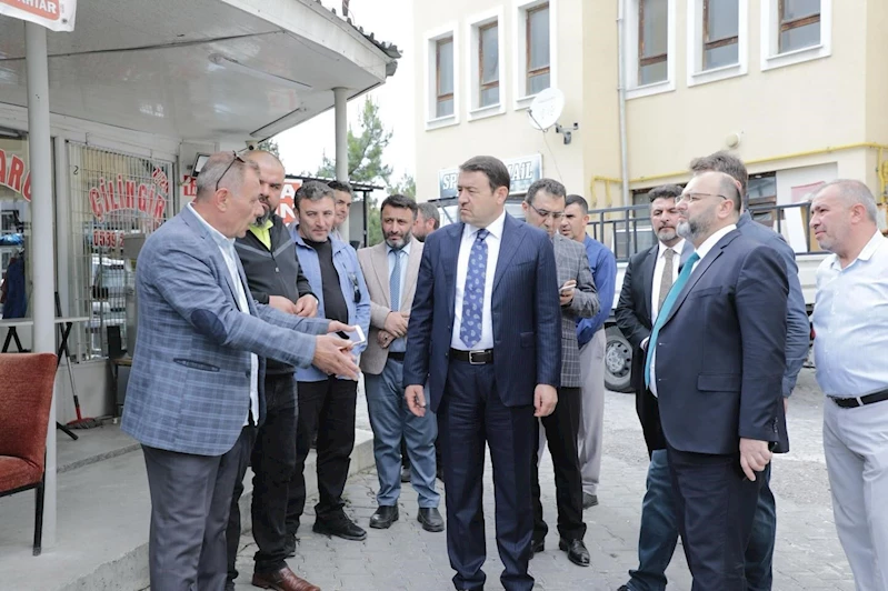 Vali Musa Işın, ’Balıklı Mahallesi Kentsel Dönüşüm Proje Alanı’nda incelemelerde bulundu
