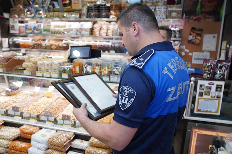Tepebaşı Belediyesi zabıta ekiplerinden bayram öncesi denetim
