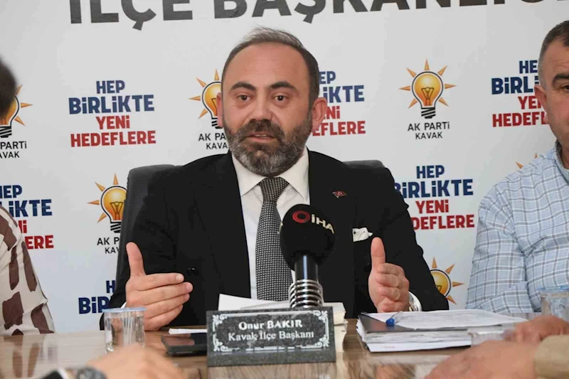 AK Parti İlçe Başkanı Bakır: 