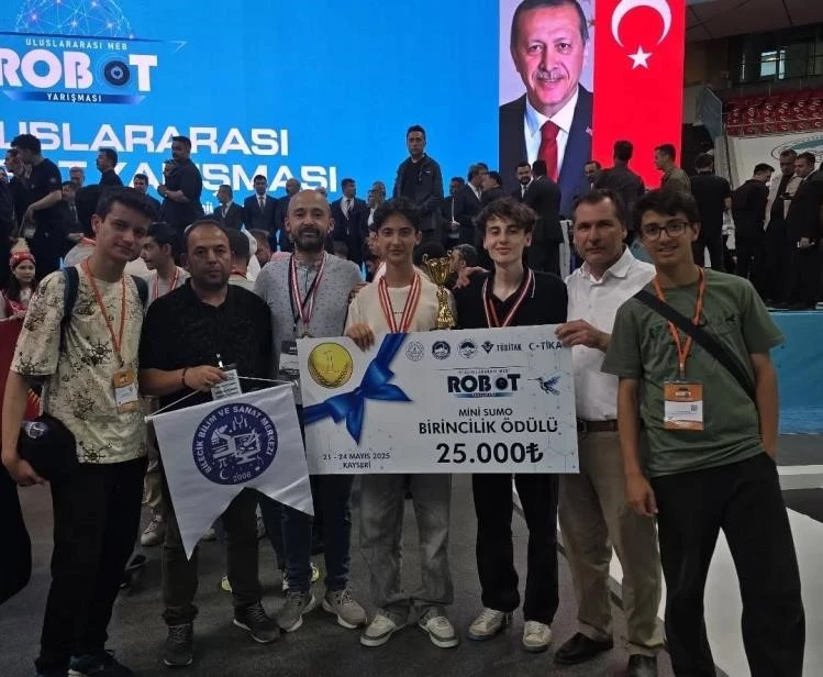 Öğrencilerden büyük başarı
