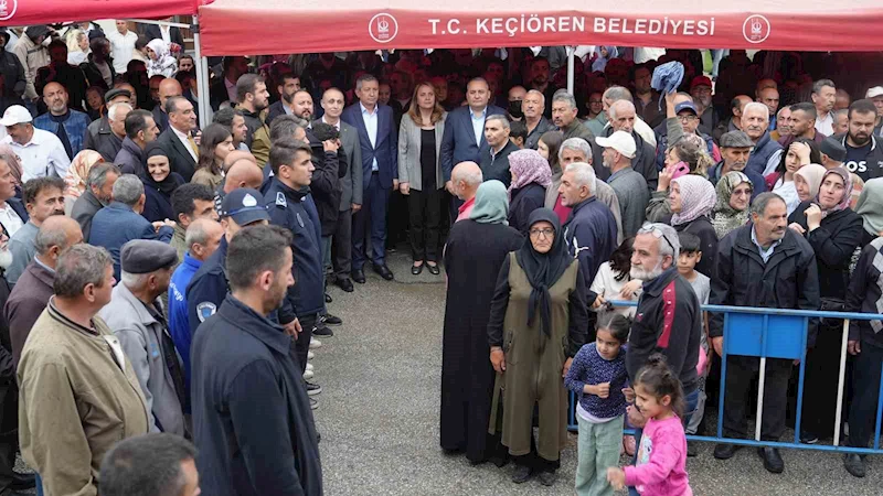 Keçiören Belediyesi’nden çiftçilere 61 bin fide dağıtıldı
