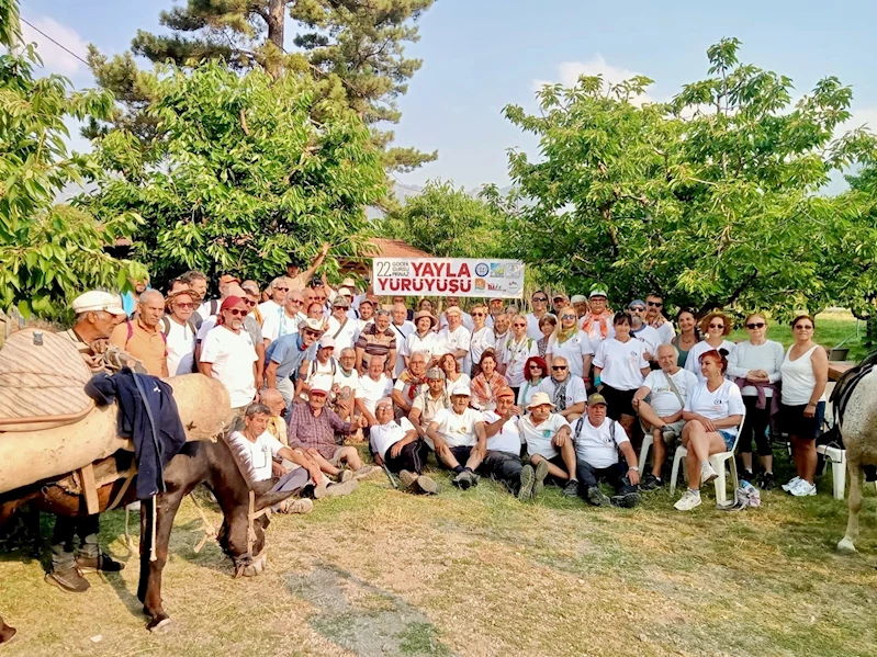 Fethiye’de Yayla Yürüyüşü tamamlandı
