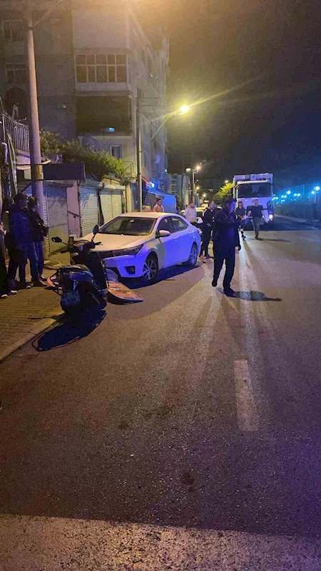 Alkollü sürücü aracıyla takla attı, 