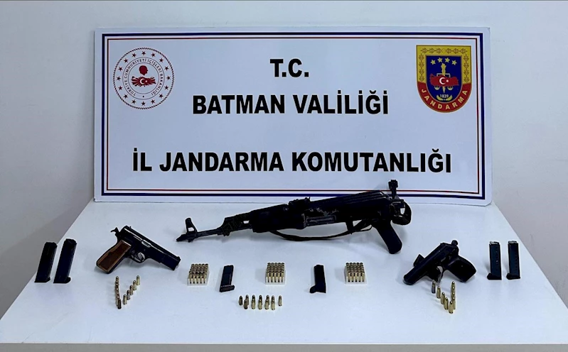 Batman’da uzun namlulu kaçak silah ile yakalanan şahıs tutuklandı
