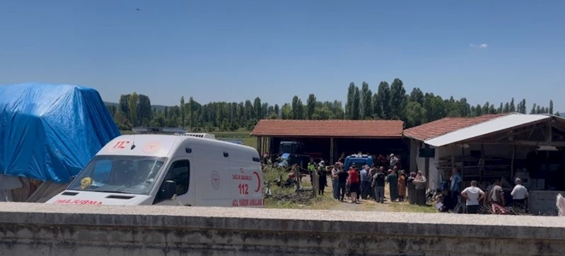 Bayram tatili için köyüne gelen genç, traktör kazasında hayatını kaybetti
