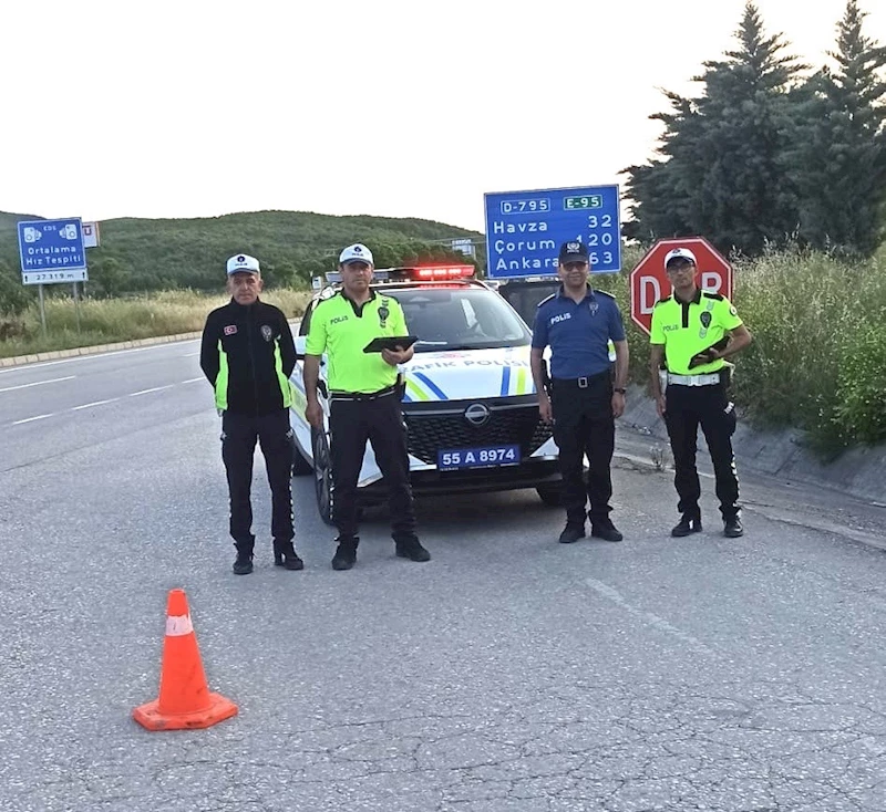 Samsun-Ankara karayolunda trafik tedbirleri
