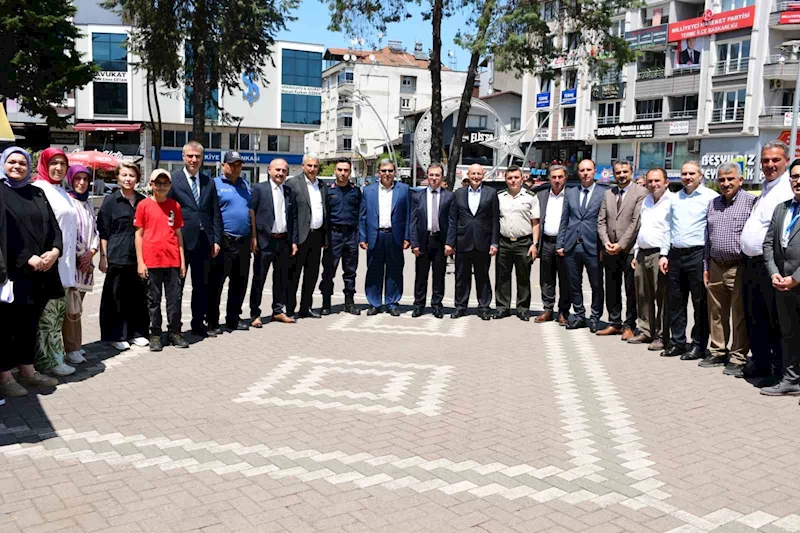 Terme’de kent bayramlaşması
