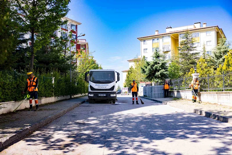 Gölbaşı Belediyesinden Kurban Bayramı öncesi temizlik seferberliği
