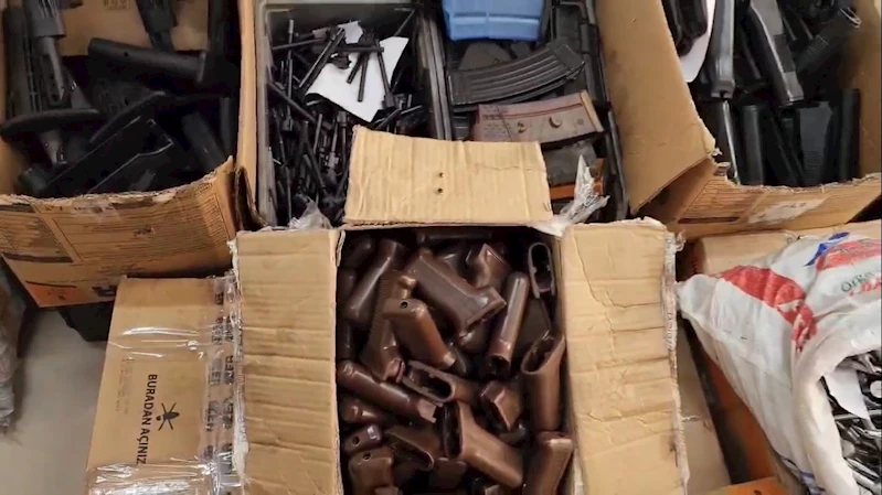 Konya polisinden kaçak silah fabrikasına operasyon: 1 gözaltı
