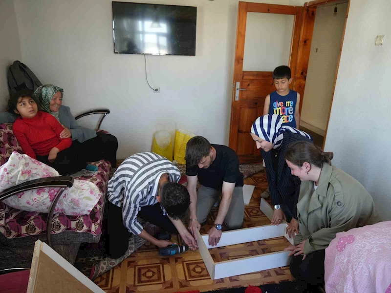 Üniversite öğrencilerinden özel bireyler ve aileleri için bayram öncesinde anlamlı proje
