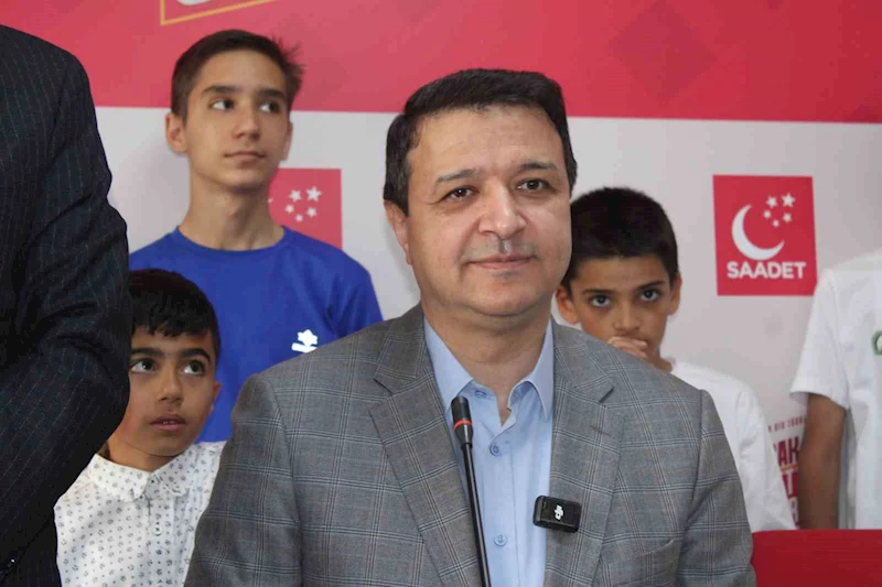 Saadet Partisi Genel Başkanı Arıkan: 