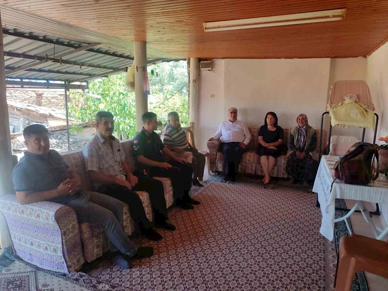 Kurban Bayramı’nda şehit aileleri unutulmadı
